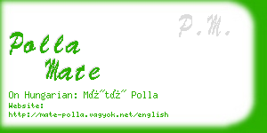 polla mate business card